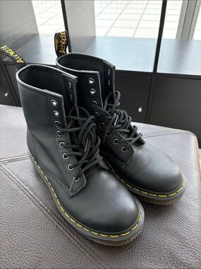 Dr. Martens Black Lace-Up Ankle Boots